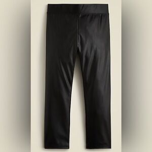 Kids NEW Crewcuts Faux Leather Leggings
